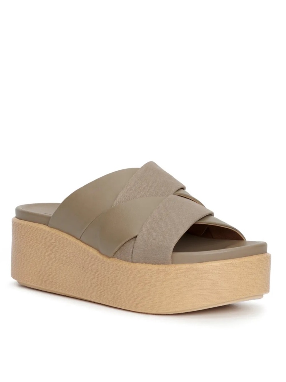 Lucky Brand Dikona Dune Strap Wedge Sandal Sz 7.5M